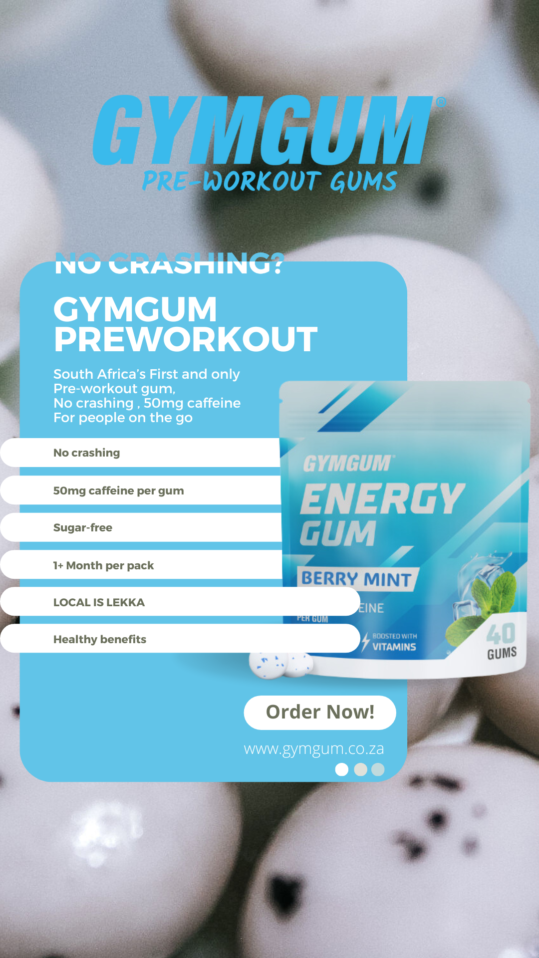 Gymgum™ Berry Mint (Drop 002)